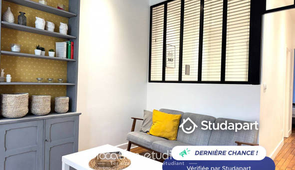 Logement �tudiant Location T3 Meubl&eacute; Reims (51100)