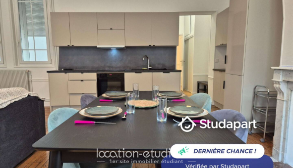 Logement �tudiant T3 &agrave; Reims (51100)