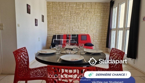 Logement �tudiant T3 &agrave; Reims (51100)