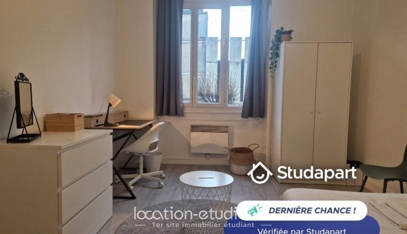 Logement �tudiant T3 &agrave; Reims (51100)