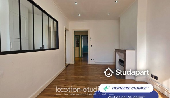 Logement �tudiant T3 &agrave; Reims (51100)