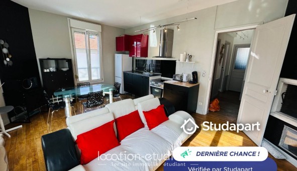 Logement �tudiant T3 &agrave; Reims (51100)