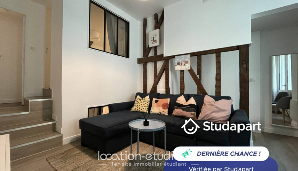 Logement �tudiant Location T3 Meubl&eacute; Reims (51100)