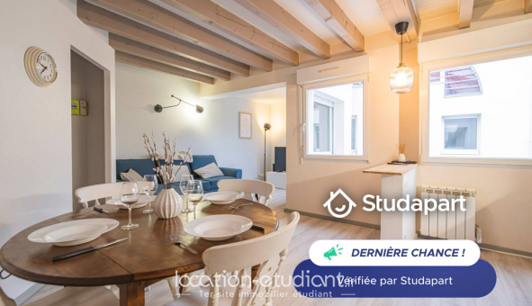 Logement �tudiant Location T3 Meubl&eacute; Reims (51100)