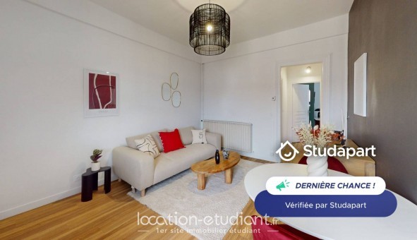 Logement �tudiant T3 &agrave; Reims (51100)