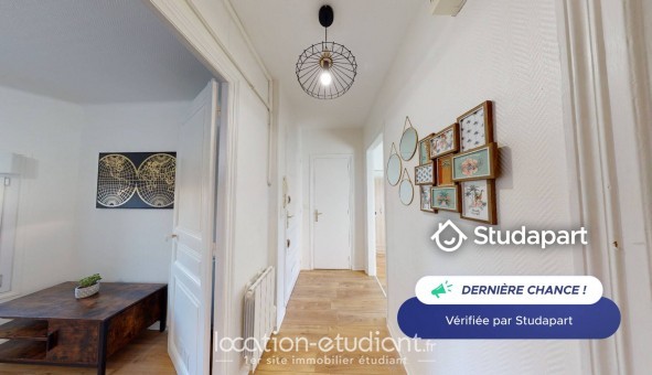 Logement �tudiant T3 &agrave; Reims (51100)