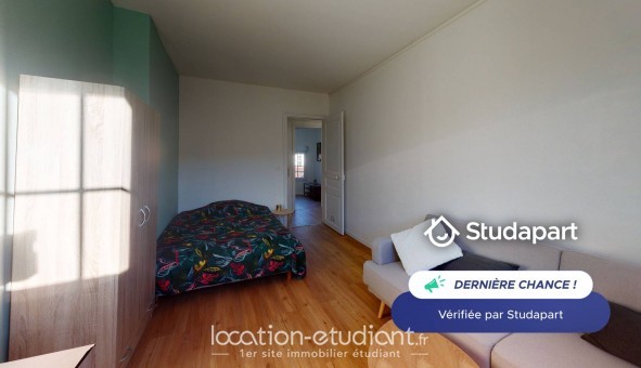 Logement �tudiant T3 &agrave; Reims (51100)