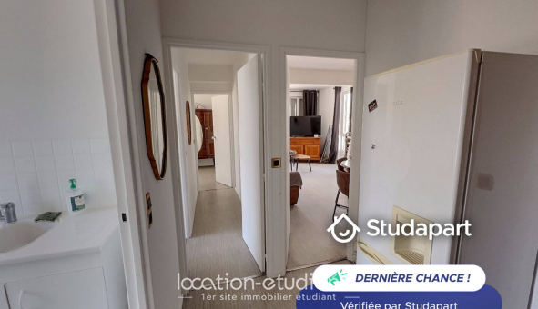 Logement �tudiant T3 &agrave; Reims (51100)