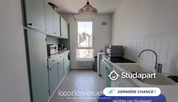 Logement �tudiant T3 &agrave; Reims (51100)