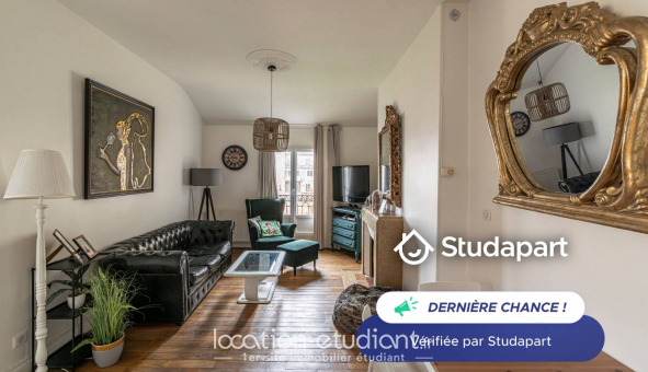 Logement �tudiant Location T3 Meubl&eacute; Reims (51100)