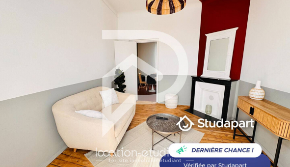 Logement �tudiant Location T3 Meubl&eacute; Reims (51100)