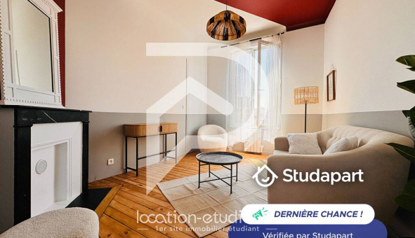 Logement �tudiant T3 &agrave; Reims (51100)