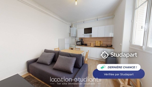 Logement �tudiant T3 &agrave; Reims (51100)