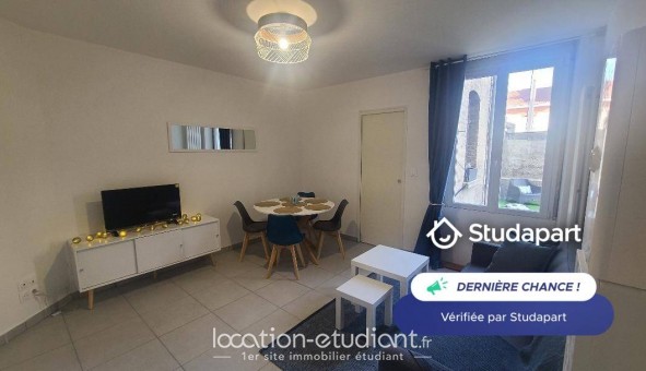 Logement �tudiant Location T3 Meubl&eacute; Reims (51100)