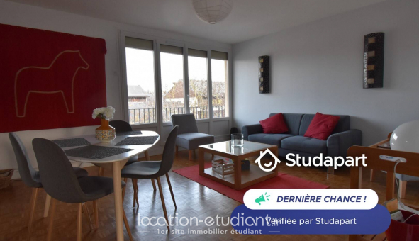 Logement �tudiant Location T3 Meubl&eacute; Reims (51100)