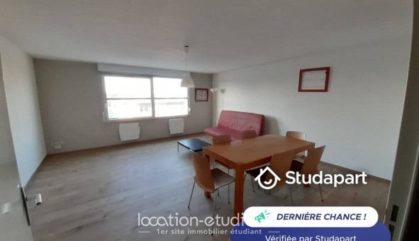 Logement �tudiant T3 &agrave; Reims (51100)