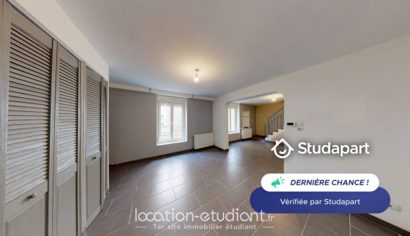 Logement �tudiant T3 &agrave; Reims (51100)
