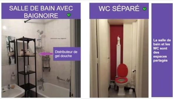 Logement tudiant T3 à Rennes (35000)
