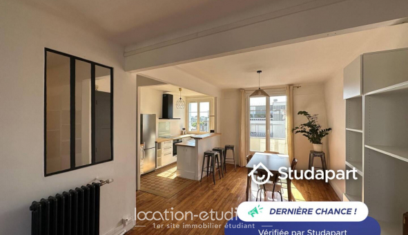 Logement �tudiant Location T3 Meubl&eacute; Rennes (35000)