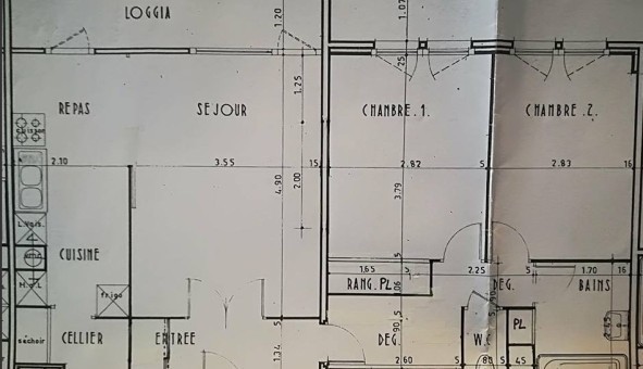Logement tudiant T3 à Rez (44400)