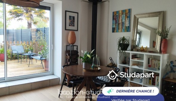 Logement �tudiant T3 &agrave; Rez� (44400)
