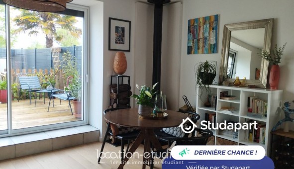 Logement �tudiant T3 &agrave; Rez� (44400)