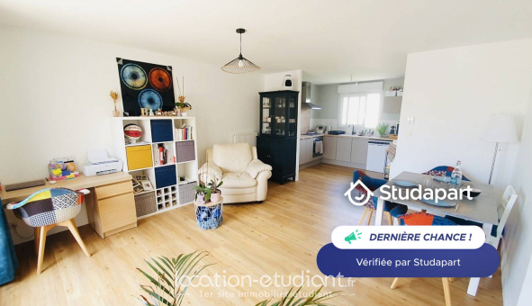 Logement �tudiant T3 &agrave; Rez� (44400)