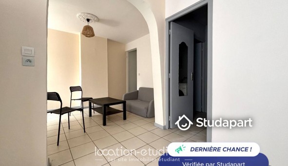 Logement �tudiant T3 &agrave; Roubaix (59100)