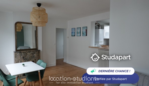 Logement tudiant Location T3 Meublé Rouen (76100)