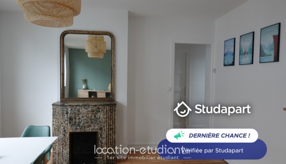 Logement tudiant T3 à Rouen (76100)