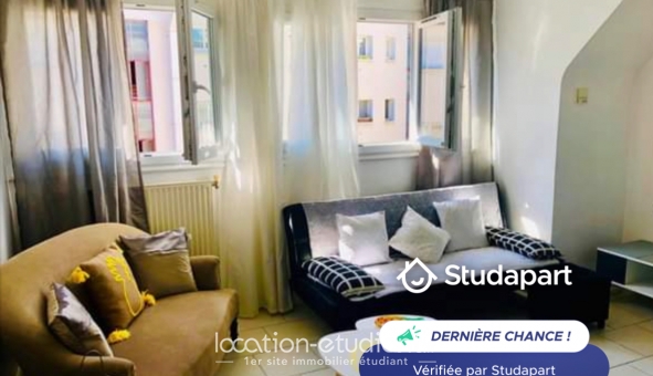 Logement étudiant T3 &agrave; Rouen (76100)