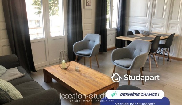 Logement �tudiant T3 &agrave; Rouen (76100)