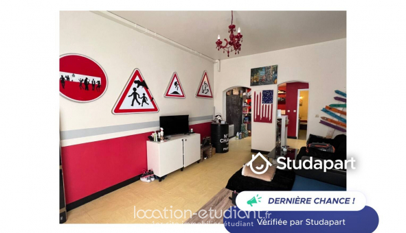 Logement �tudiant T3 &agrave; Rouen (76100)