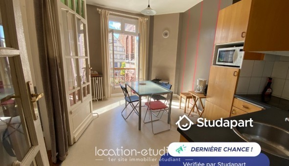 Logement �tudiant T3 &agrave; Rouen (76100)