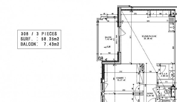Logement �tudiant T3 &agrave;  ()
