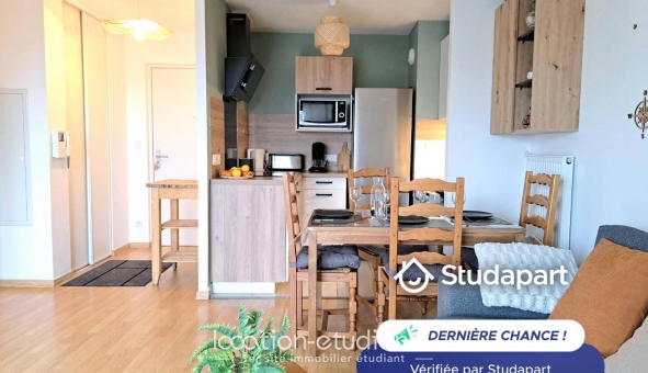 Logement étudiant T3 &agrave; Saint André lez Lille (59350)