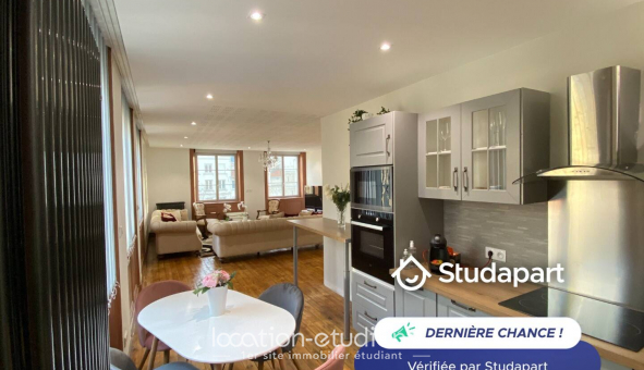 Logement �tudiant T3 &agrave; Saint �tienne (42100)
