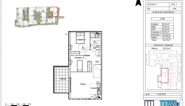 Logement �tudiant T3 &agrave; Saint Gilles Croix de Vie (85800)