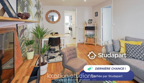 Logement étudiant T3 &agrave; Saint Herblain (44800)