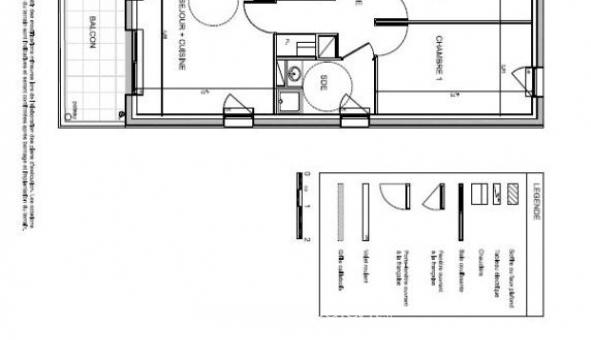 Logement �tudiant T3 &agrave; Saint Herblain (44800)
