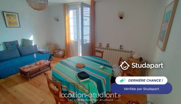 Logement tudiant T3 à Saint Jean de Luz (64500)