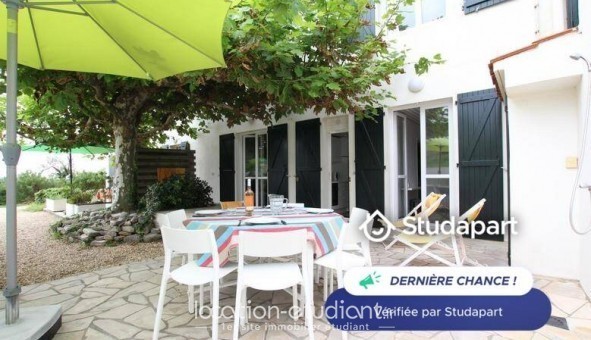 Logement �tudiant T3 &agrave; Saint Jean de Luz (64500)