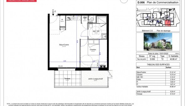 Logement tudiant T3 à Saint Jean de la Ruelle (45140)