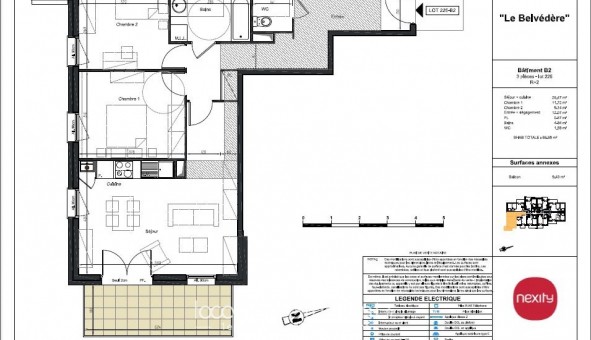 Logement �tudiant T3 &agrave; Saint Julien l�s Metz (57070)