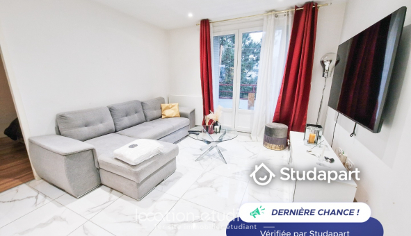 Logement étudiant Location T3 Meublé Saint Martin d'Hères (38400)