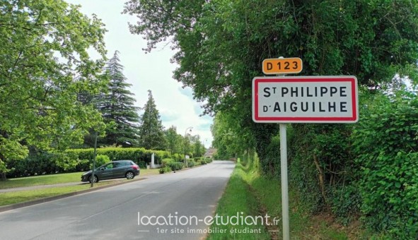 Logement tudiant Location T3 Vide Saint Philippe d'Aiguille (33350)