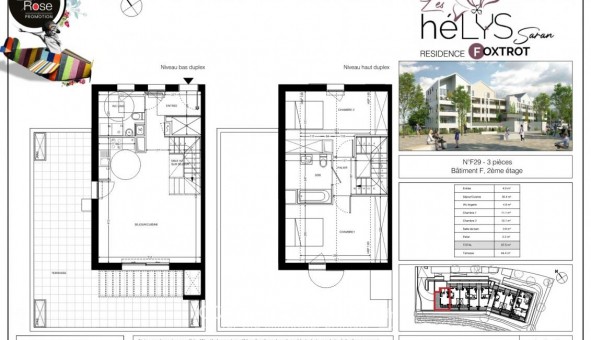 Logement tudiant T3 à Saran (45770)