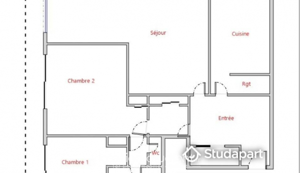 Logement �tudiant T3 &agrave; Sarcelles (95200)