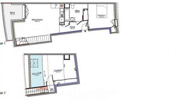 Logement �tudiant T3 &agrave; Scionzier (74950)