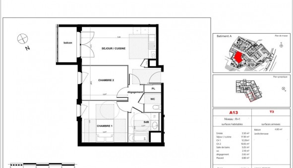 Logement �tudiant T3 &agrave; Sennecey l�s Dijon (21800)